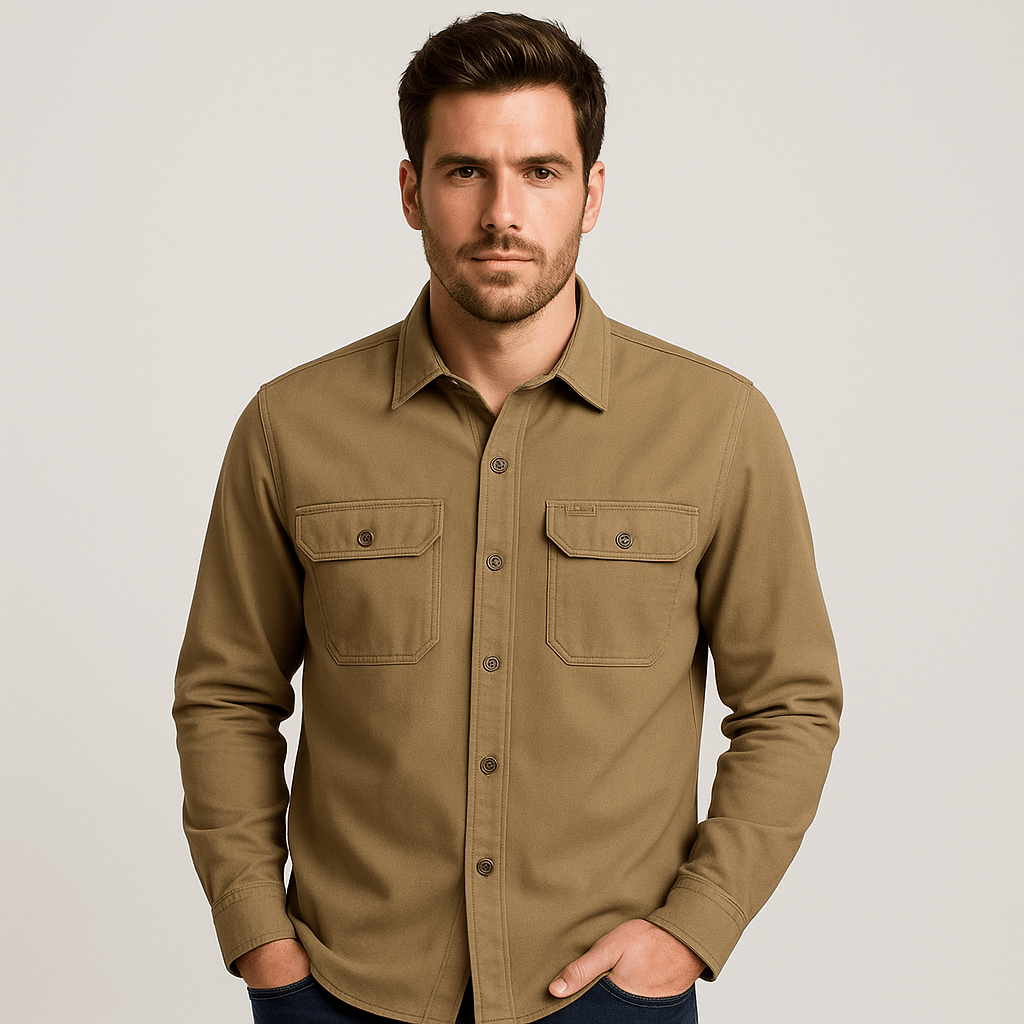 Stoneburry | Long-sleeve button-front shirt