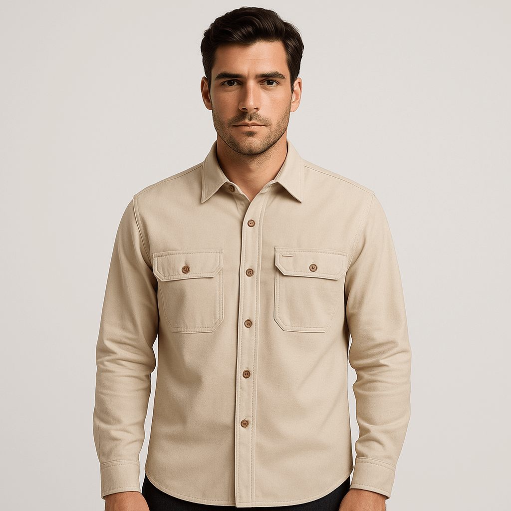 Stoneburry | Long-sleeve button-front shirt