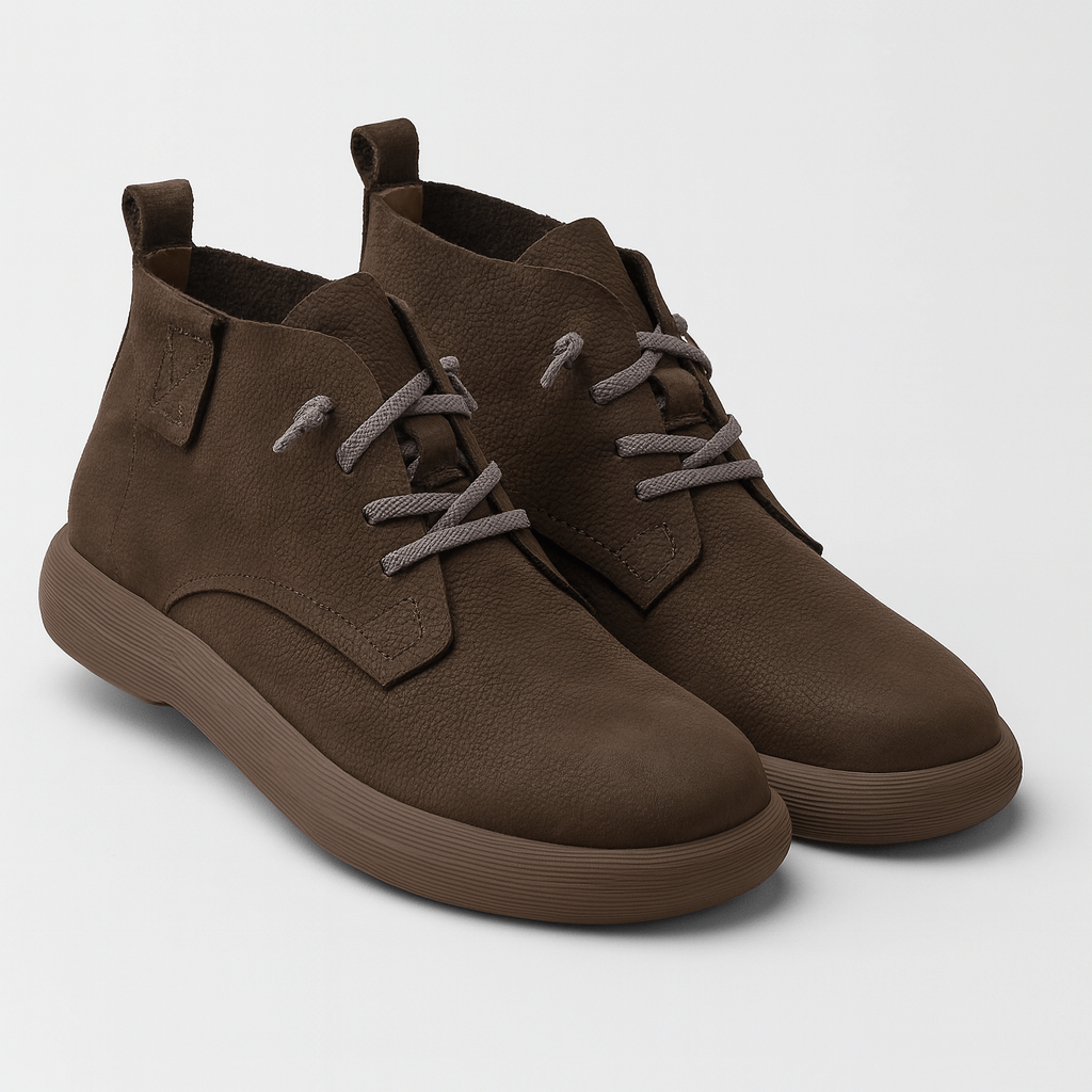 Stoneburry | Soft sole vintage lace-up ankle boots