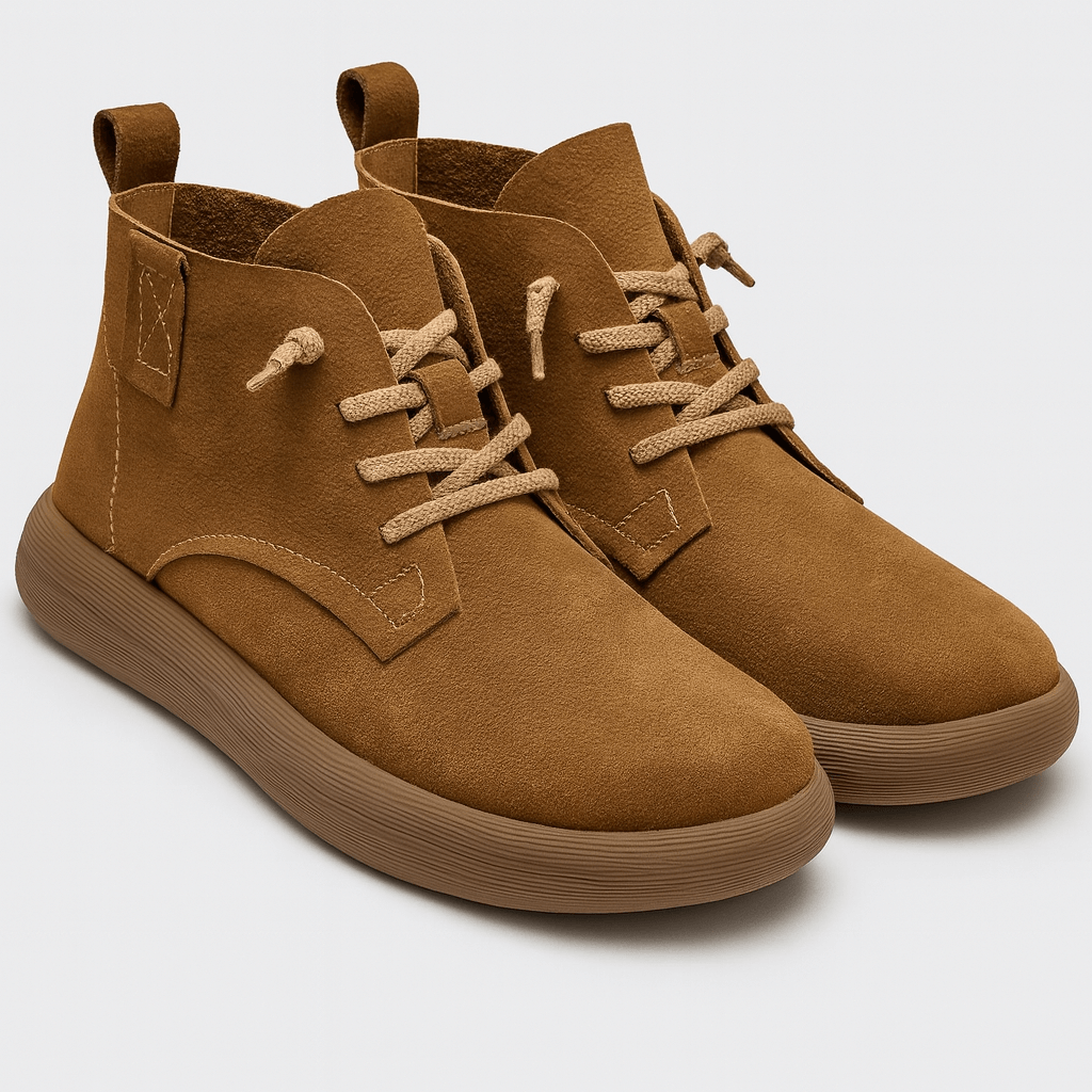 Stoneburry | Soft sole vintage lace-up ankle boots