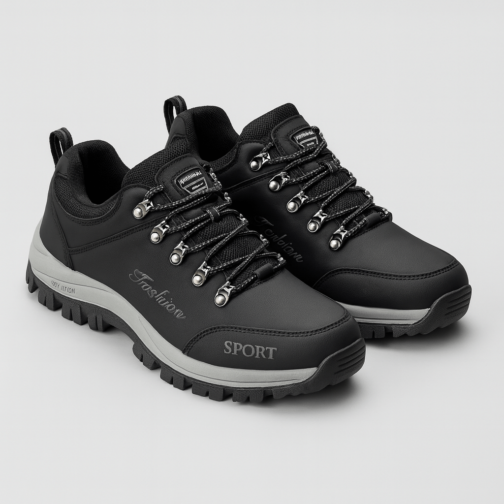 Stoneburry | Breathable mesh hiking shoes with rugged grip