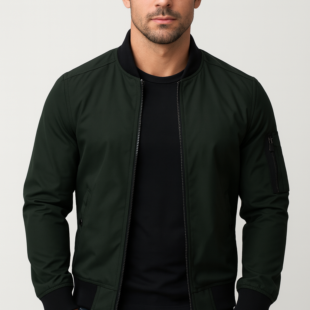 Stoneburry | Lightweight bomber jacket with pockets