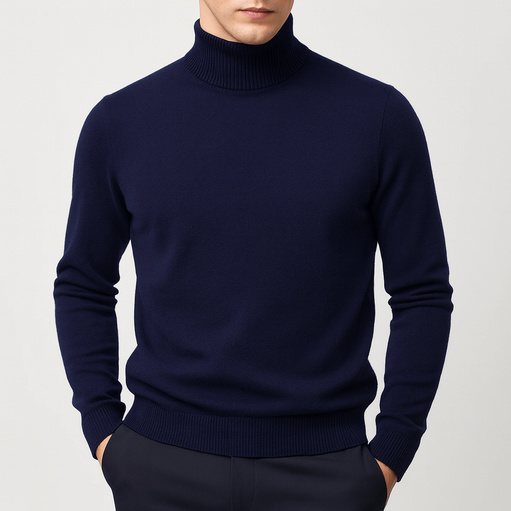 Stoneburry | Soft roll collar sweater