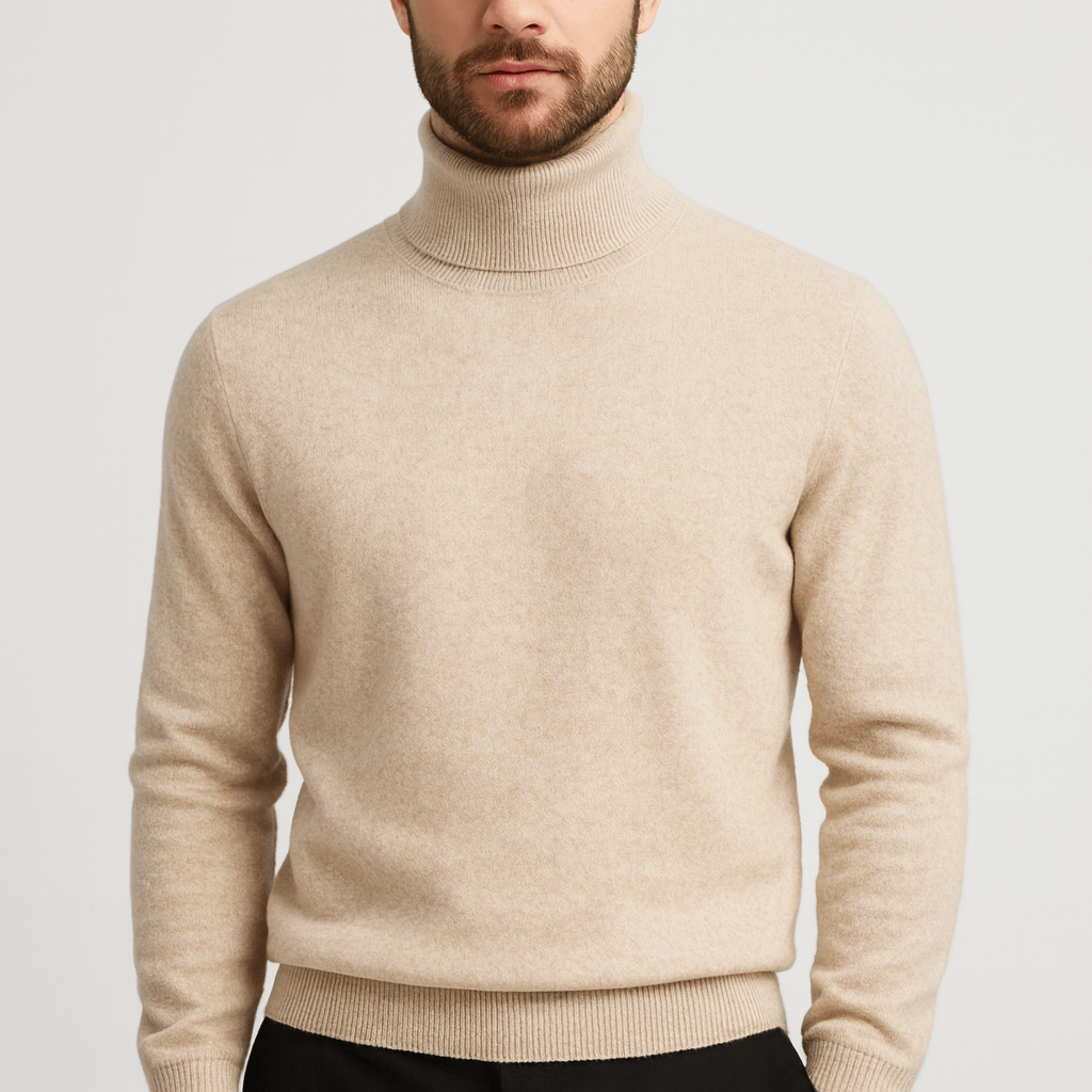 Stoneburry | Soft roll collar sweater