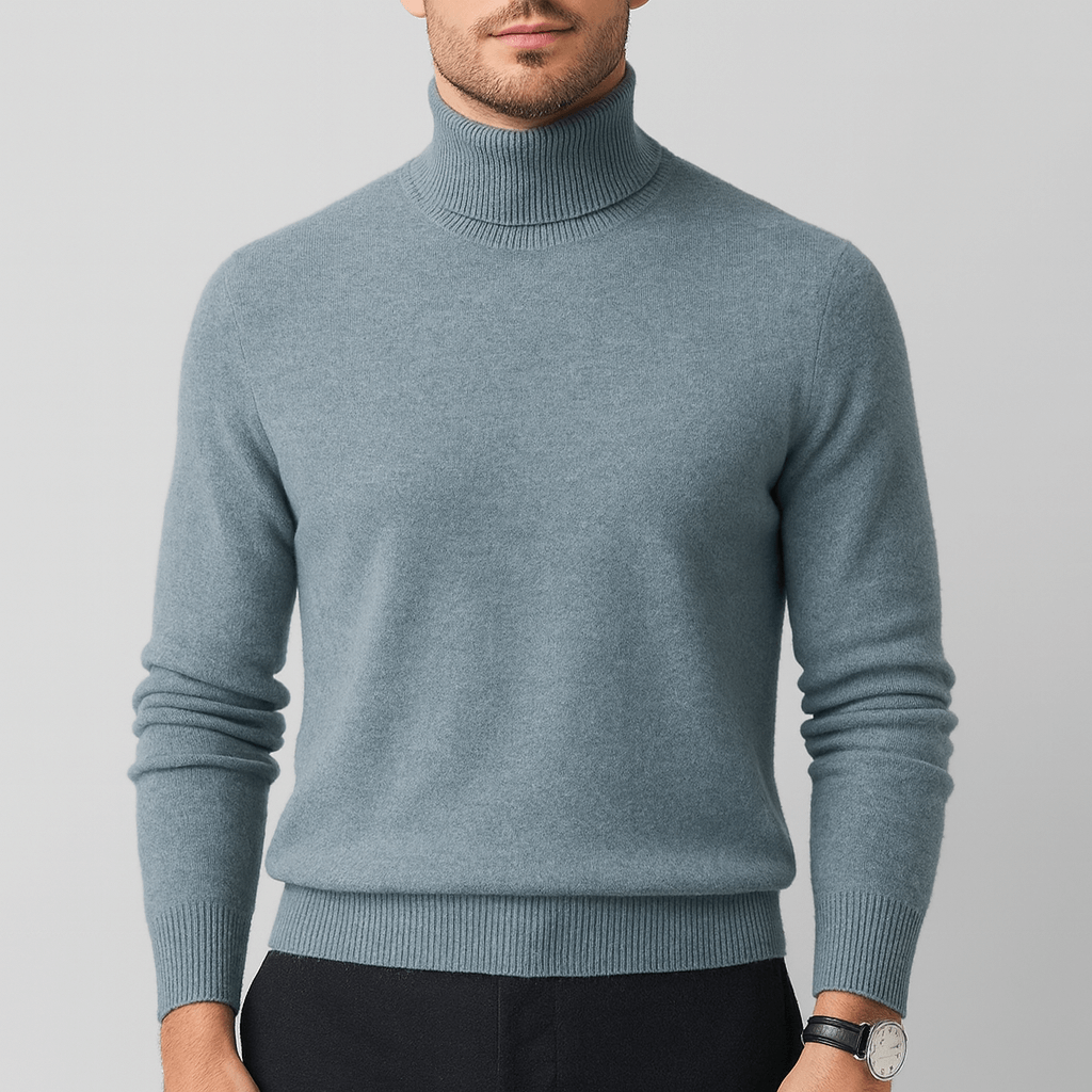 Stoneburry | Soft roll collar sweater