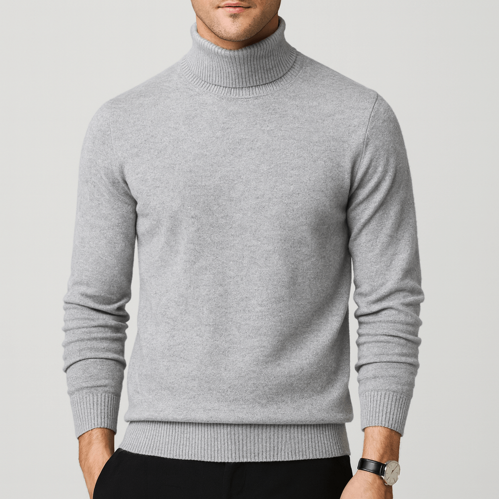 Stoneburry | Soft roll collar sweater