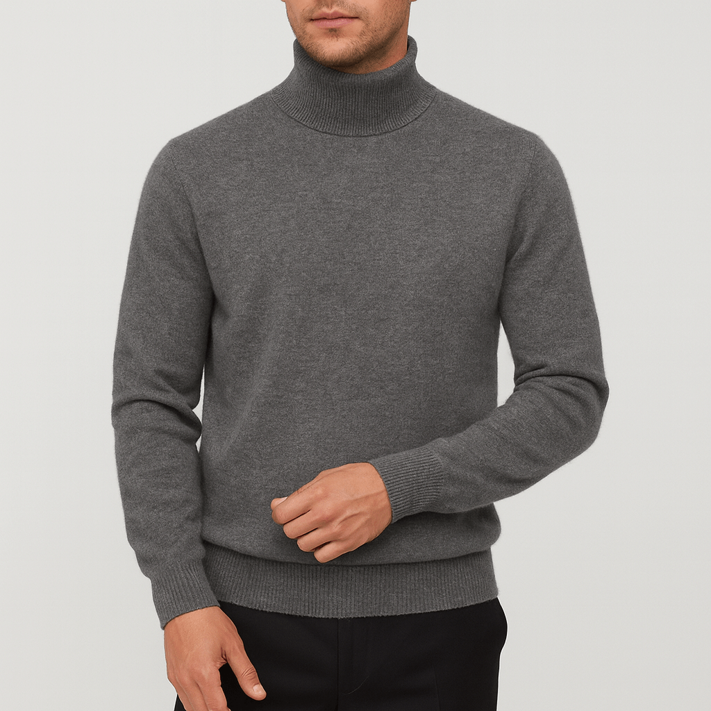 Stoneburry | Soft roll collar sweater