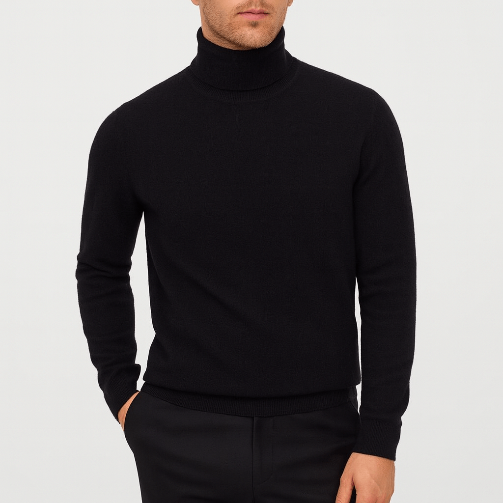 Stoneburry | Soft roll collar sweater
