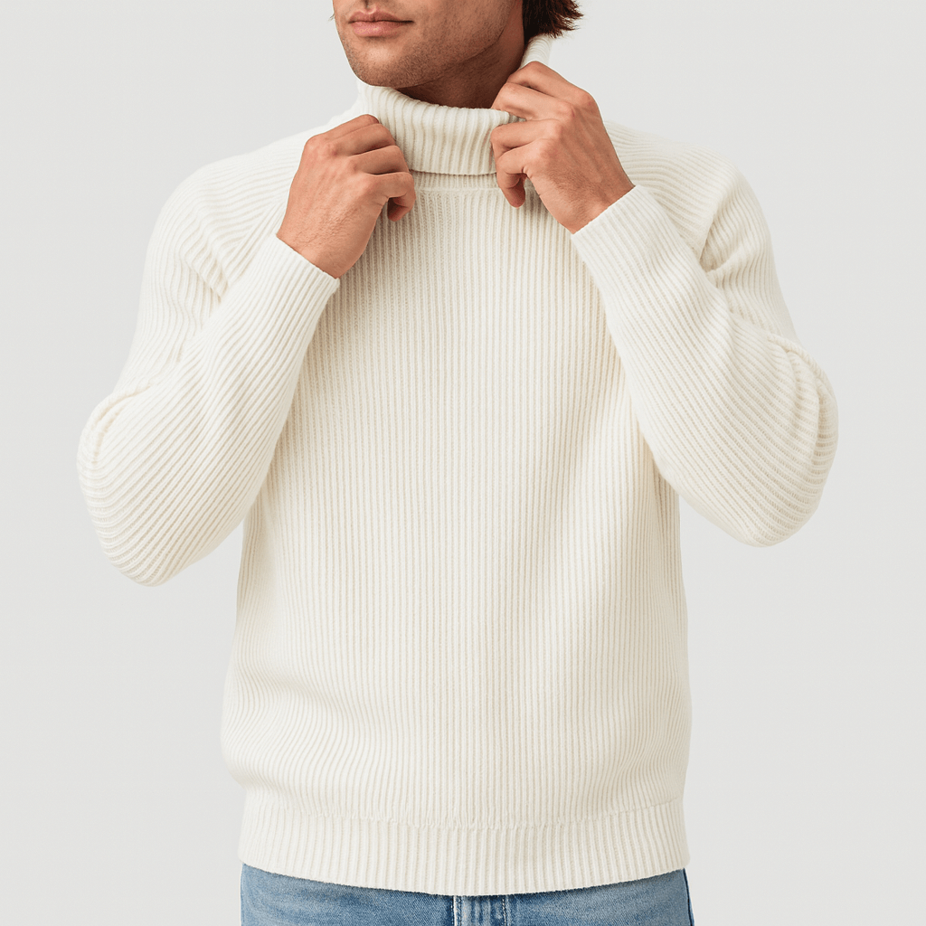Stoneburry | Luxurious roll collar sweater