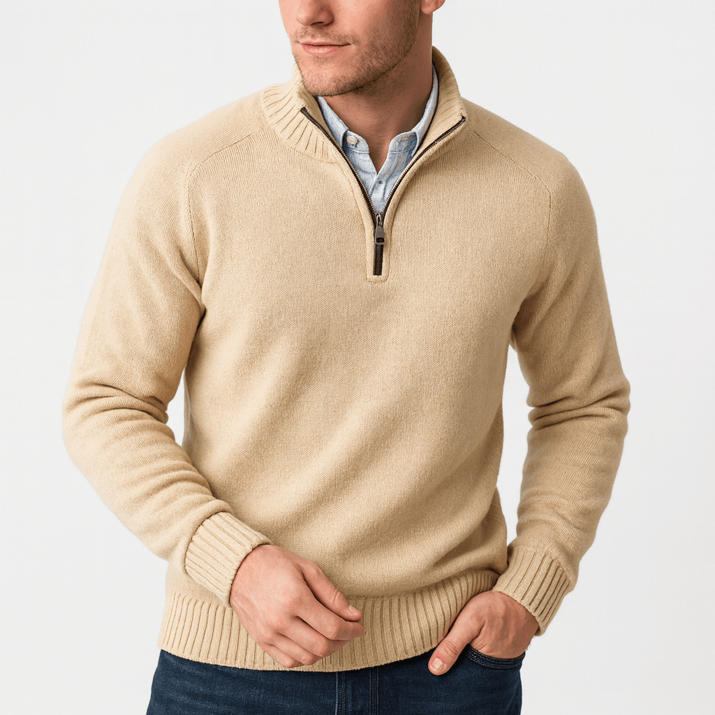 Stoneburry | Soft wool relaxed fit sweater