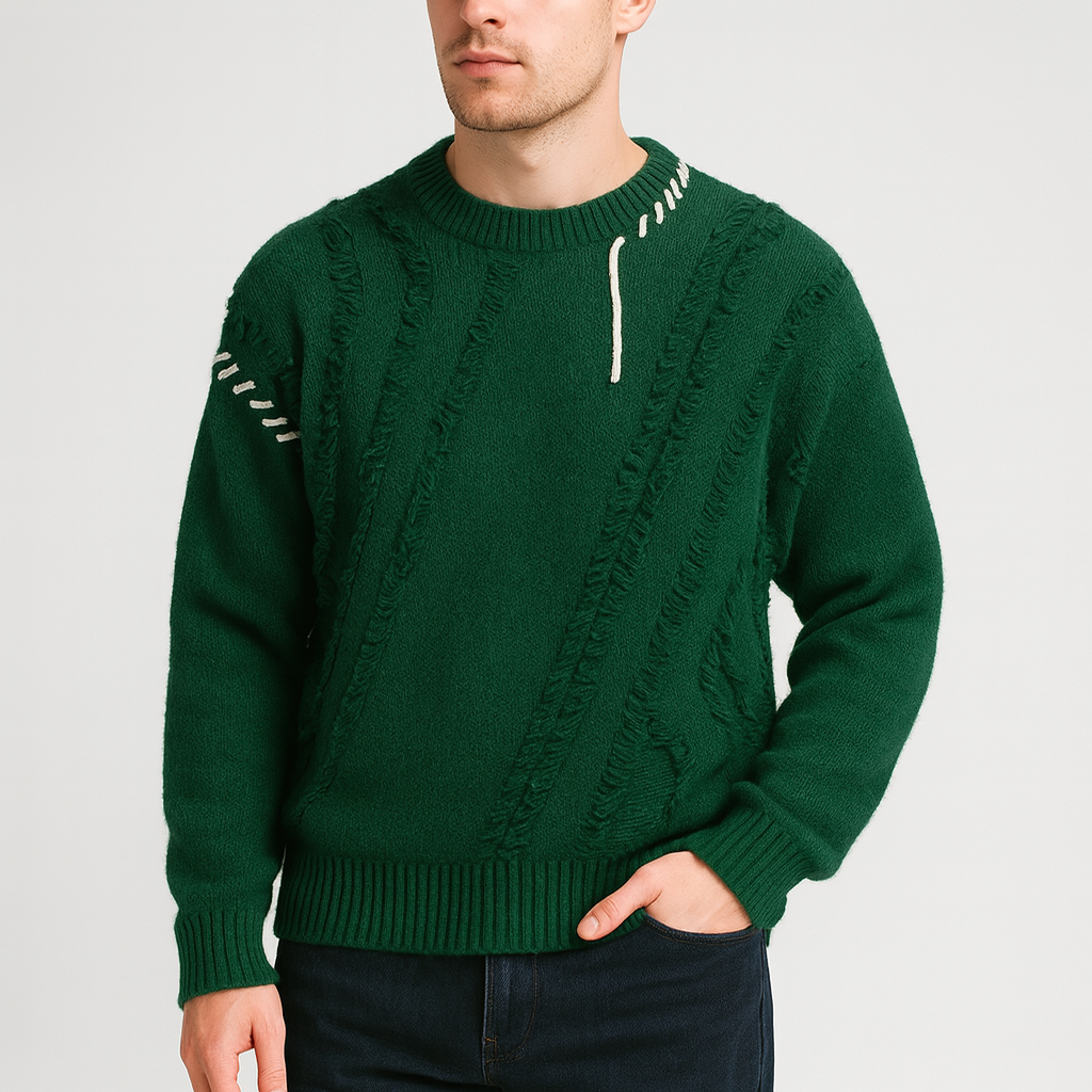 Stoneburry | Cozy knitted wool blend sweater