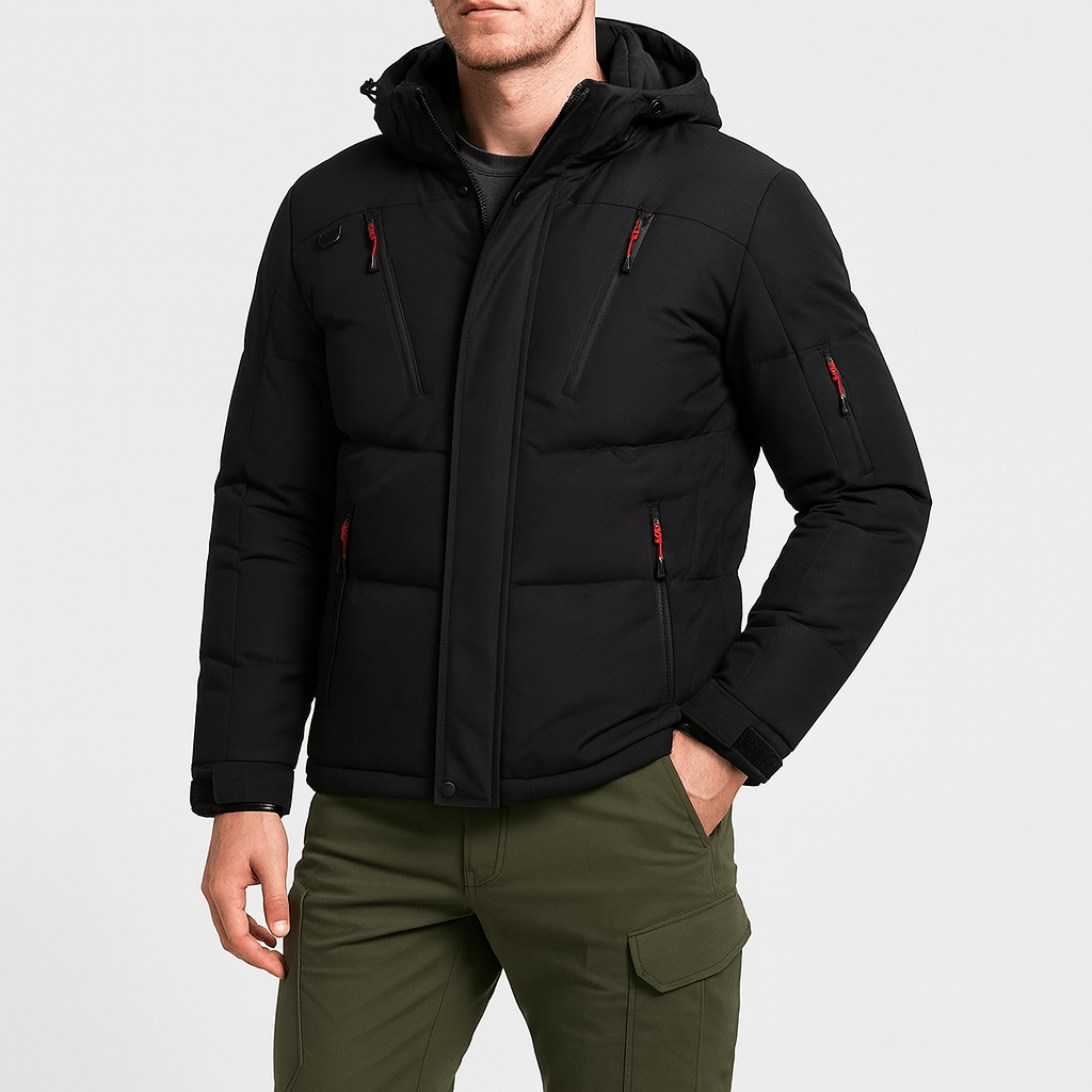 Stoneburry | Hooded jacket and rugged pants set