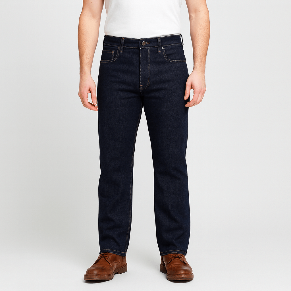 Stoneburry | Durable denim straight leg jeans