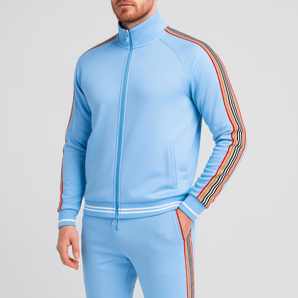Stoneburry | Breathable slim fit tracksuit set