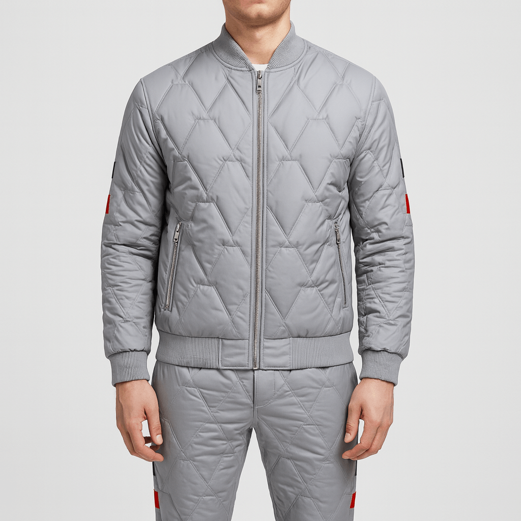 Stoneburry | Quilted puffer tracksuit set