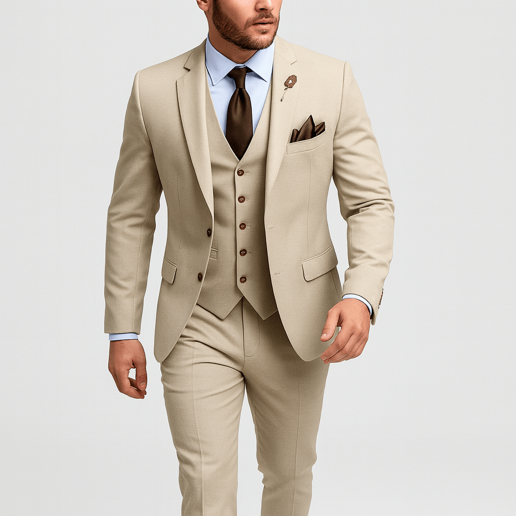 Stoneburry | Classic three-piece formal suit